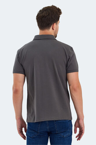 Slazenger KLASSE Men's T-shirt Anthracite - Thumbnail