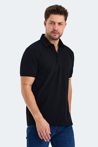 Slazenger KLASSE Men's T-shirt Black - Thumbnail