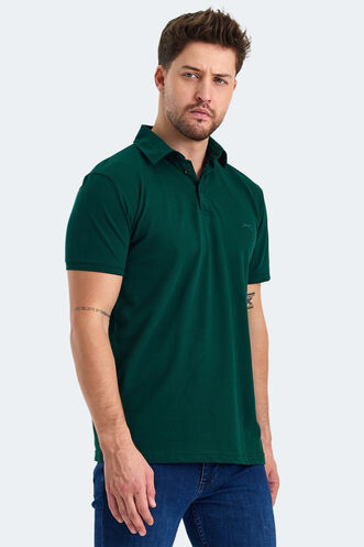 Slazenger KLASSE Men's T-shirt Dark Green - Thumbnail