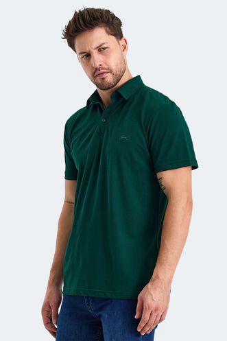 Slazenger KLASSE Men's T-shirt Dark Green - Thumbnail