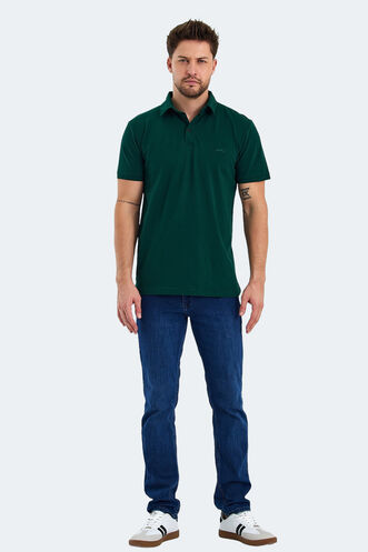 Slazenger KLASSE Men's T-shirt Dark Green - Thumbnail