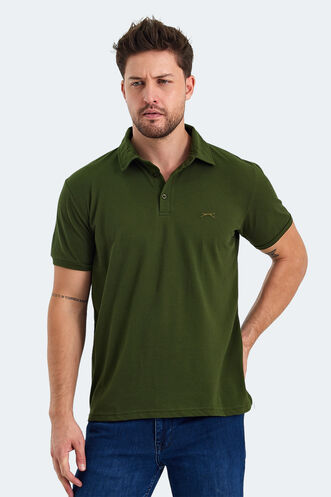 Slazenger KLASSE Men's T-shirt Khaki - Thumbnail