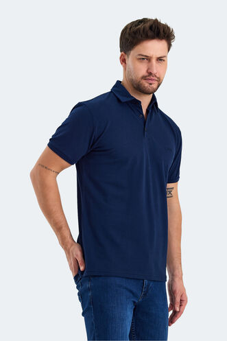 Slazenger KLASSE Men's T-shirt Navy - Thumbnail