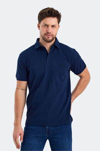 Slazenger KLASSE Men's T-shirt Navy - Thumbnail