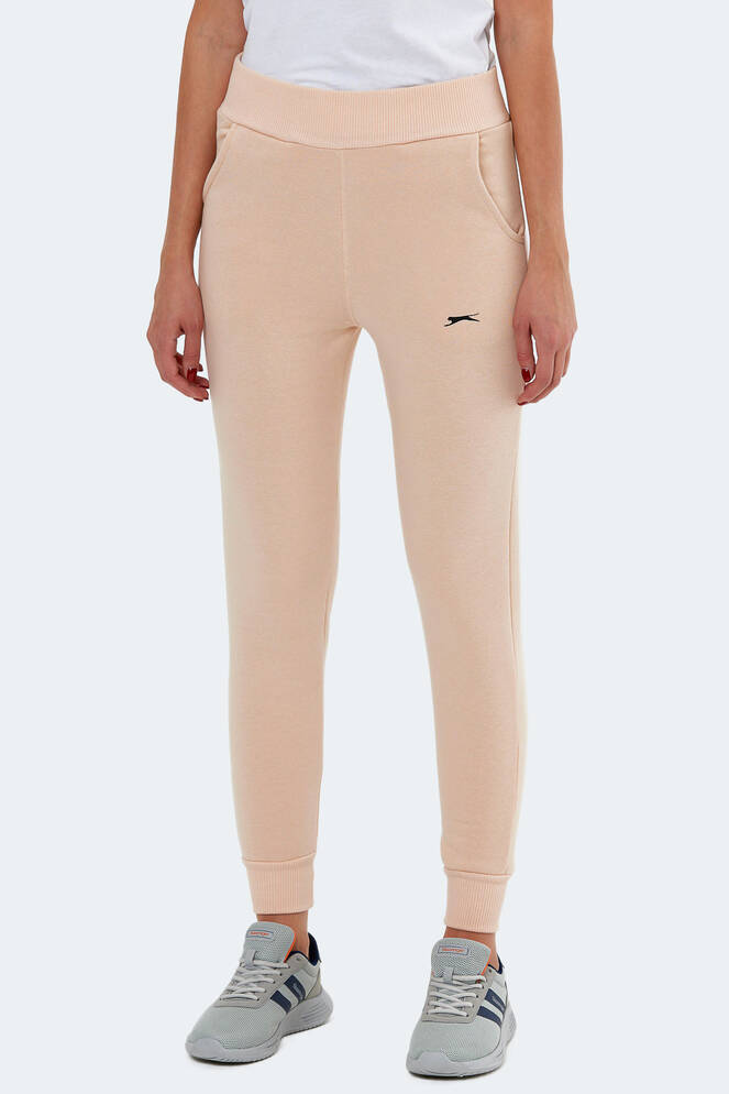 Slazenger KLAUS Women's Sweatpants Bottoms Beige