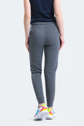 Slazenger KLAUS Women's Sweatpants Bottoms Dark Grey - Thumbnail