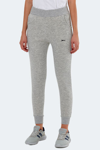 Slazenger KLAUS Women's Sweatpants Bottoms Gray - Thumbnail