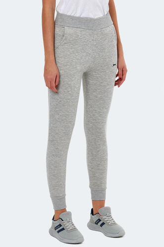 Slazenger KLAUS Women's Sweatpants Bottoms Gray - Thumbnail