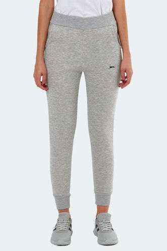 Slazenger KLAUS Women's Sweatpants Bottoms Gray - Thumbnail