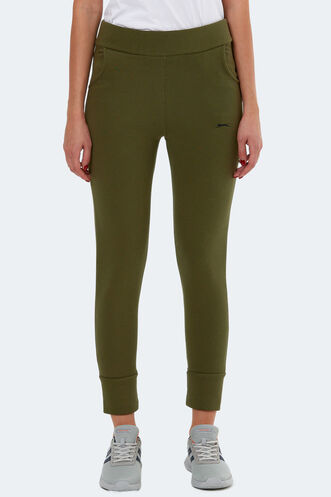 Slazenger KLAUS Women's Tracksuit Bottoms Khaki - Thumbnail