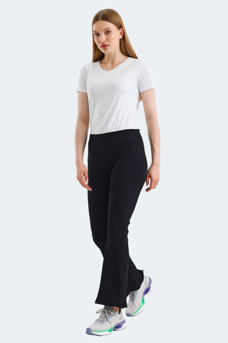 Slazenger KNOXY Women's Sweatpants Black - Thumbnail