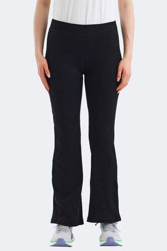 Slazenger KNOXY Women's Sweatpants Black - Thumbnail