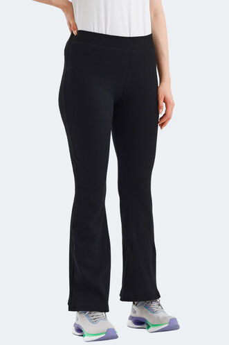 Slazenger KNOXY Women's Sweatpants Black - Thumbnail