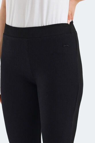 Slazenger KNOXY Women's Sweatpants Black - Thumbnail