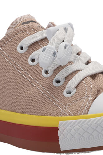 Slazenger KOALA Unisex Kids' Sneaker Shoes Beige - Thumbnail