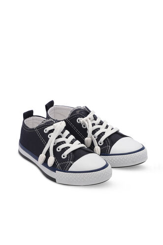 Slazenger KOALA Unisex Kids' Sneaker Shoes Navy - Thumbnail