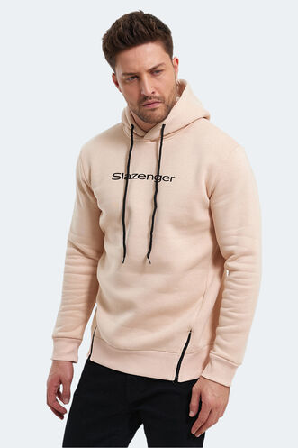 Slazenger KOBA Erkek Sweatshirt Bej - Thumbnail