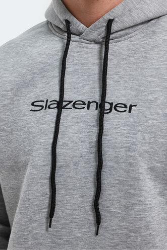 Slazenger KOBA Erkek Sweatshirt Gri - Thumbnail