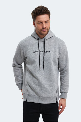 Slazenger KOBA Erkek Sweatshirt Gri - Thumbnail