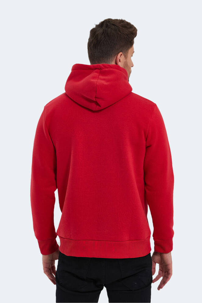 Slazenger KOBA Erkek Sweatshirt Kırmızı