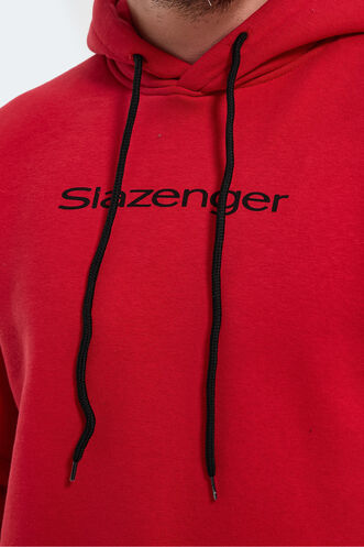 Slazenger KOBA Erkek Sweatshirt Kırmızı - Thumbnail