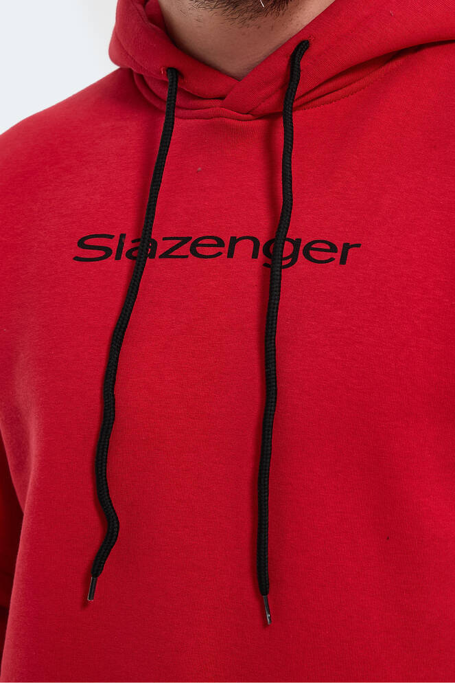 Slazenger KOBA Erkek Sweatshirt Kırmızı