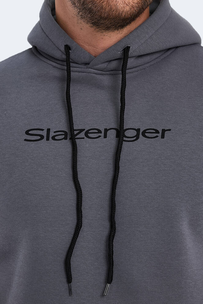 Slazenger KOBA Erkek Sweatshirt Koyu Gri