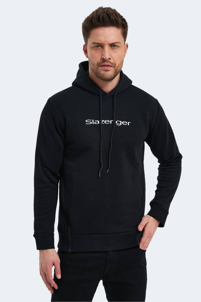 Slazenger KOBA Erkek Sweatshirt Siyah