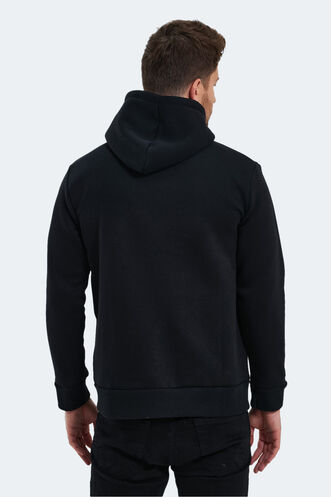 Slazenger KOBA Erkek Sweatshirt Siyah - Thumbnail