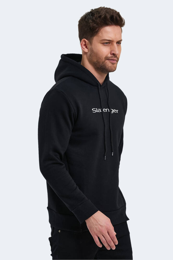 Slazenger KOBA Erkek Sweatshirt Siyah