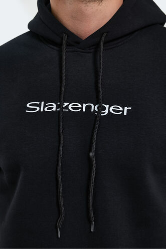 Slazenger KOBA Erkek Sweatshirt Siyah - Thumbnail