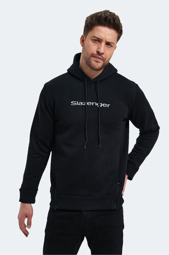 Slazenger KOBA Erkek Sweatshirt Siyah - Thumbnail