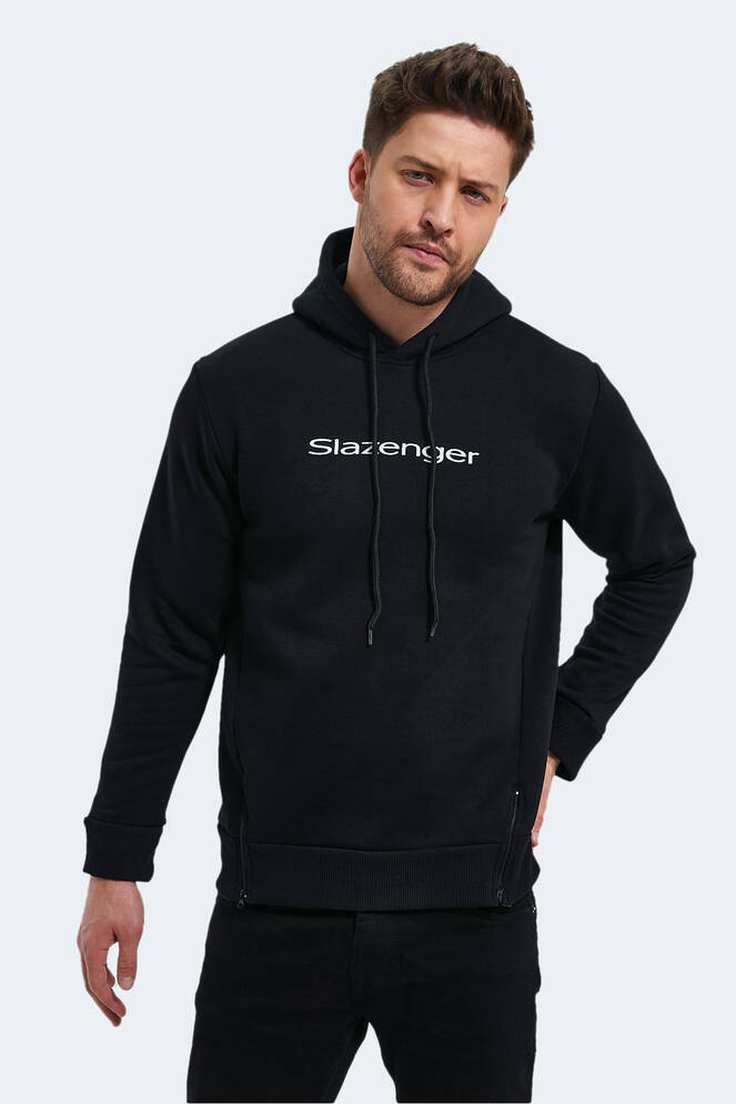 Slazenger KOBA Erkek Sweatshirt Siyah