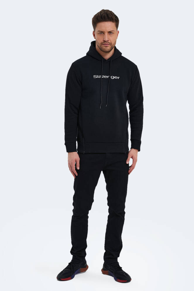 Slazenger KOBA Erkek Sweatshirt Siyah