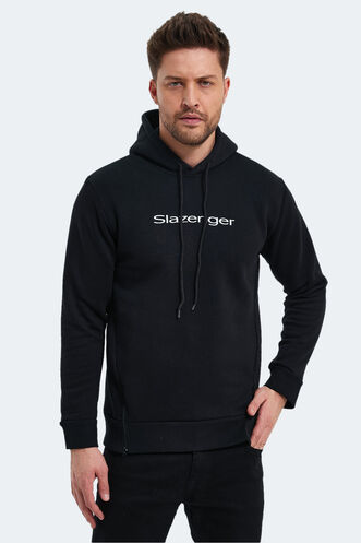 Slazenger KOBA Men's Sweatshirt Black - Thumbnail