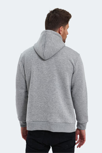 Slazenger KOBA Men's Sweatshirt Gray - Thumbnail