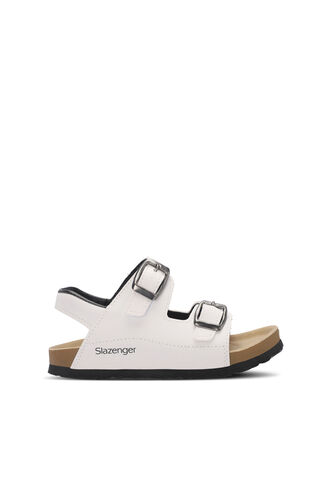 Slazenger - Slazenger KOBBY Unisex Çocuk Sandalet Beyaz