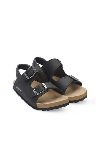 Slazenger KOBBY Unisex Kids Sandals Black - Thumbnail