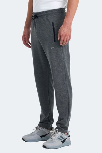 Slazenger KOBRA Men's Sweatpants Gray - Dark Gray - Thumbnail