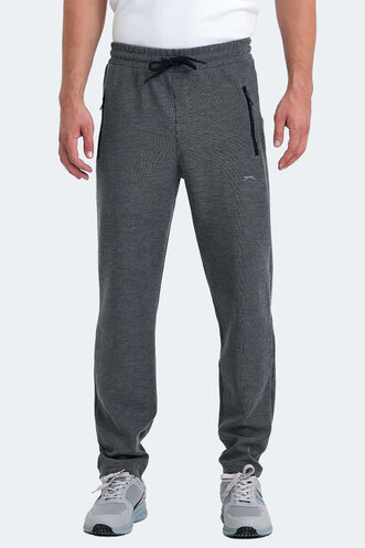 Slazenger KOBRA Men's Sweatpants Gray - Dark Gray - Thumbnail