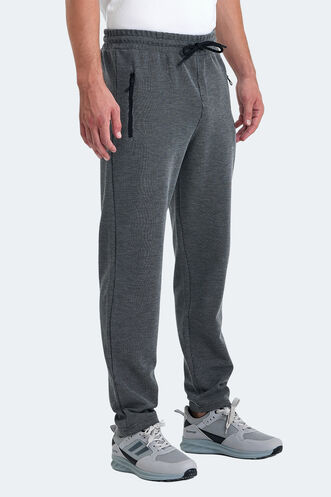 Slazenger KOBRA Men's Sweatpants Gray - Dark Gray - Thumbnail