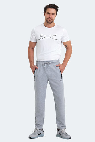 Slazenger KOBRA Men's Sweatpants Gray - Thumbnail