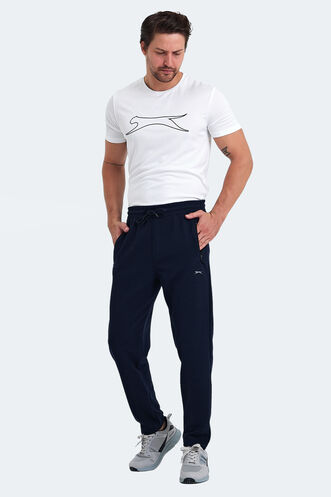 Slazenger KOBRA Men's Sweatpants Navy - Thumbnail