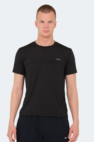 Slazenger - Slazenger KONUL Men's T-Shirt Black