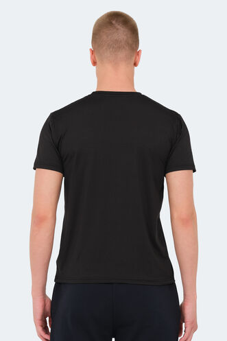 Slazenger KONUL Men's T-Shirt Black - Thumbnail