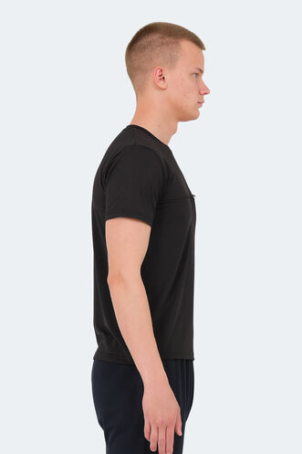 Slazenger KONUL Men's T-Shirt Black - Thumbnail