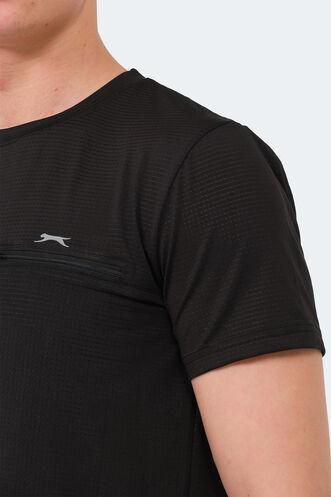 Slazenger KONUL Men's T-Shirt Black - Thumbnail