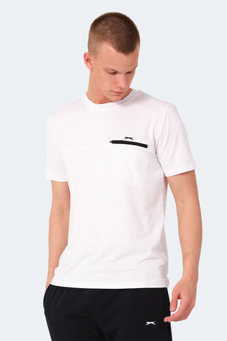 Slazenger KONUL Men's T-Shirt White - Thumbnail