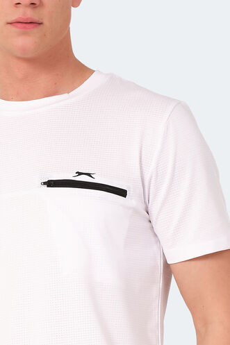 Slazenger KONUL Men's T-Shirt White - Thumbnail