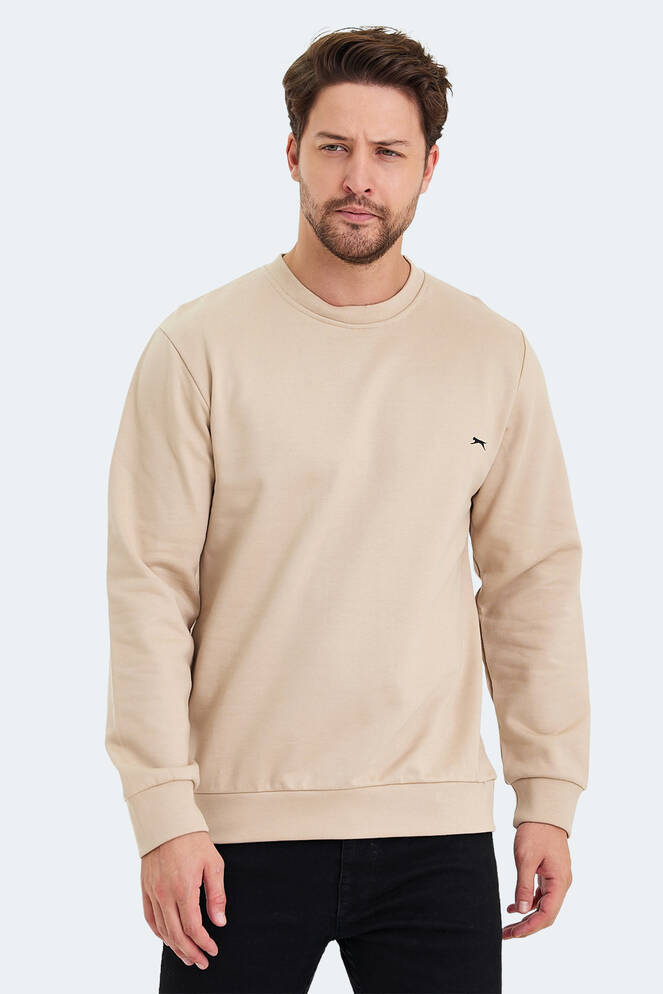 Slazenger KORAL Erkek Sweatshirt Bej